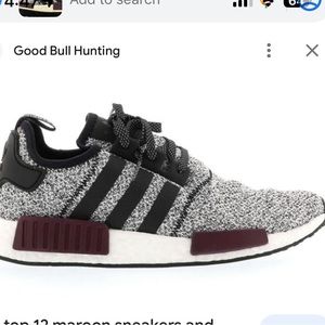 Adidas NMD Men’s Size 9 Maroon and Grey